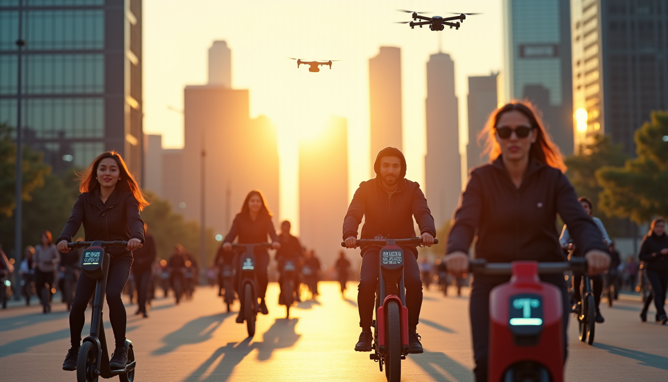 L’impact des nouvelles technologies sur les déplacements urbains