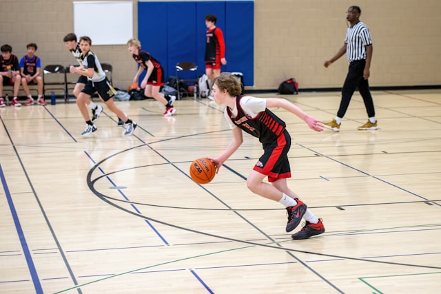 dribble dans basketball